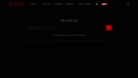 What Pelisflix.red website looked like in 2022 (1 year ago)