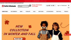What Patpatwholesale.com website looked like in 2022 (1 year ago)