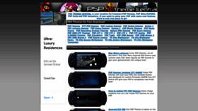 What Pspthemecentral.com website looked like in 2022 (1 year ago)