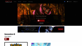 What Pokeflix.tv website looked like in 2022 (1 year ago)
