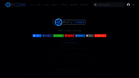 What Putlocker.pe website looked like in 2022 (3 years ago)