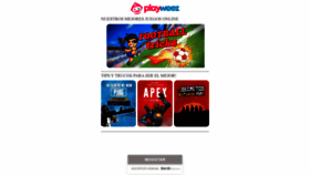 What Playweez.com.ar website looked like in 2022 (1 year ago)