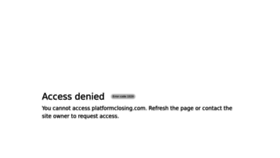 What Platformclosing.com website looked like in 2022 (2 years ago)