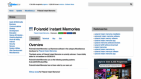 What Polaroid-instant-memories.updatestar.com website looked like in 2022 (1 year ago)