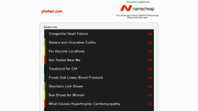 What Phohen.com website looked like in 2022 (3 years ago)