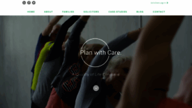 What Planwithcare.co.uk website looked like in 2022 (1 year ago)