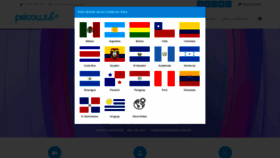 What Psicowebguatemala.com website looked like in 2022 (1 year ago)