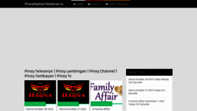 What Pinoyreplayteleserye.su website looked like in 2022 (1 year ago)