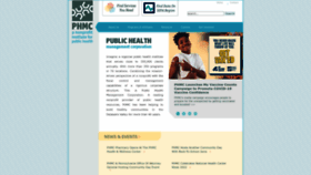 What Phmc.org website looked like in 2022 (1 year ago)
