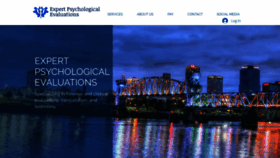 What Psychological-evaluations.com website looked like in 2022 (1 year ago)