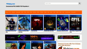 What Ps4pkg.com website looked like in 2022 (1 year ago)