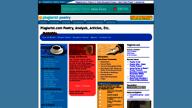 What Plagiarist.com website looked like in 2022 (1 year ago)
