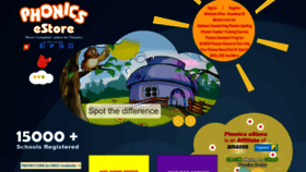 What Phonicsestore.com website looked like in 2022 (1 year ago)