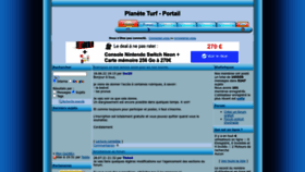 What Planeteturf.forumactif.com website looked like in 2022 (1 year ago)