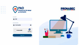 What Pao.pronabec.gob.pe website looked like in 2022 (1 year ago)