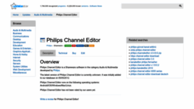 What Philips-channel-editor.updatestar.com website looked like in 2022 (1 year ago)