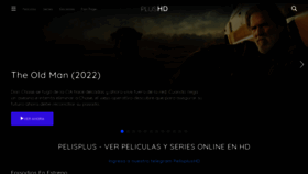 What Pelisplus.to website looked like in 2022 (1 year ago)