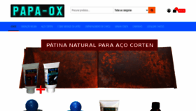 What Papaox.com.br website looked like in 2022 (1 year ago)