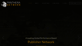 What Pantheranetwork.com website looked like in 2022 (1 year ago)