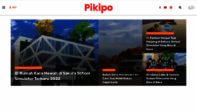 What Pikipo.my.id website looked like in 2022 (1 year ago)