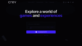 What Playcrey.com website looked like in 2022 (1 year ago)