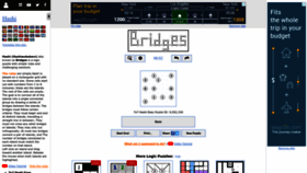 What Puzzle-bridges.com website looked like in 2022 (1 year ago)
