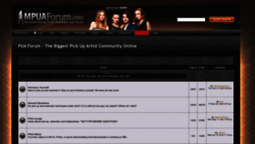 What Pick-up-artist-forum.com website looked like in 2022 (1 year ago)