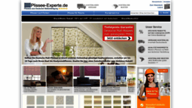 What Plissee-experte.de website looked like in 2022 (1 year ago)