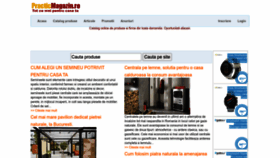 What Practicmagazin.ro website looked like in 2022 (1 year ago)