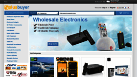 What Plusbuyer.com website looked like in 2022 (1 year ago)