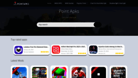 What Pointapks.com website looked like in 2022 (1 year ago)