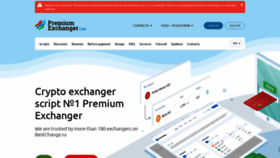 What Premiumexchanger.com website looked like in 2022 (1 year ago)