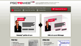 What Psdtoweb.de website looked like in 2022 (1 year ago)