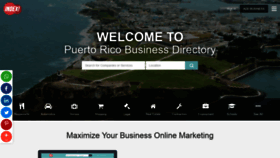 What Puertoricoindex.com website looked like in 2022 (1 year ago)