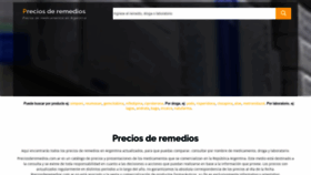 What Preciosderemedios.com.ar website looked like in 2022 (1 year ago)