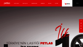 What Petlas.com.tr website looked like in 2022 (1 year ago)
