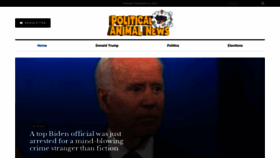 What Politicalanimalnews.com website looked like in 2022 (1 year ago)