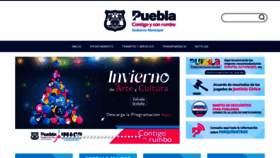 What Pueblacapital.gob.mx website looked like in 2022 (1 year ago)