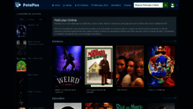 What Pelisplus.sh website looked like in 2022 (2 years ago)