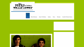 What Perks-of-being-a-wallflower.com website looked like in 2022 (1 year ago)