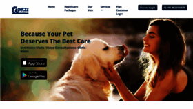 What Petzz.org website looked like in 2022 (1 year ago)