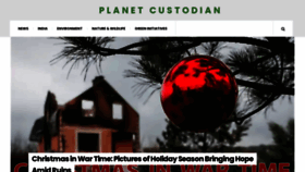 What Planetcustodian.com website looked like in 2022 (1 year ago)