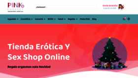 What Pinkcabaret.es website looked like in 2022 (1 year ago)