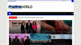 What Pharmaworlddergi.com website looked like in 2022 (1 year ago)