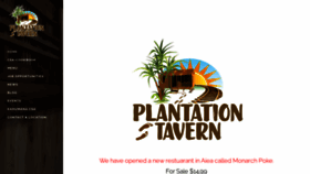 What Plantationtavern.com website looked like in 2022 (1 year ago)