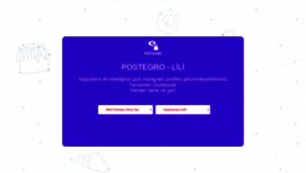 What Postegro-lili.com website looked like in 2022 (1 year ago)