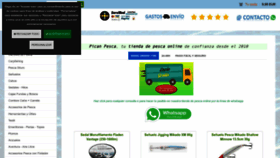 What Picanpesca.com website looked like in 2022 (1 year ago)