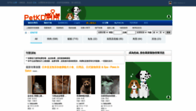 What Petkd.com website looked like in 2022 (1 year ago)