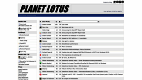 What Planetlotus.org website looked like in 2022 (1 year ago)