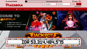What Plazabola.com website looked like in 2023 (2 years ago)